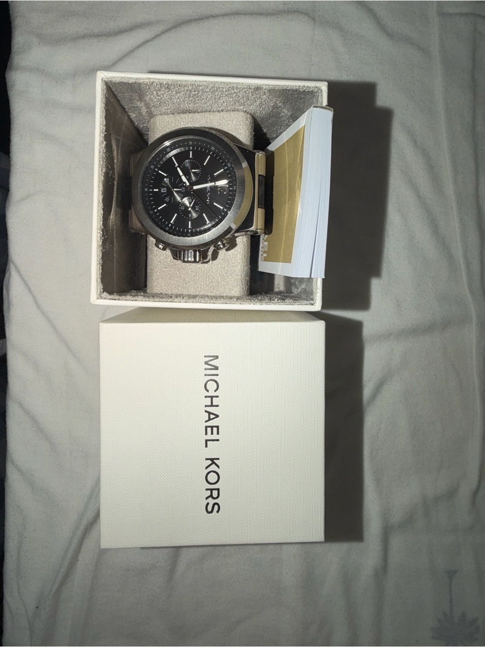 Michael Kors Gunmetal Gray Chronograph Watch